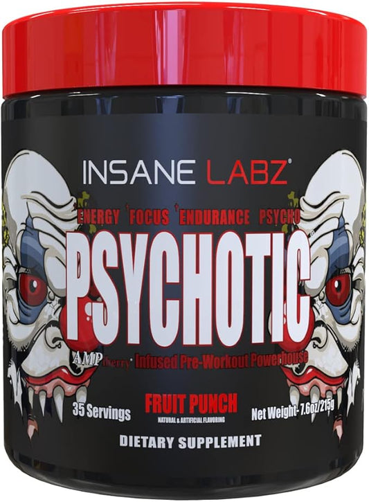 Insane Labz Psychotic  Red 35 servidas