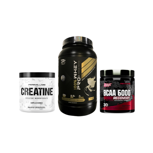 Combo: Prowhey 2libras+Creatina+Bcaa